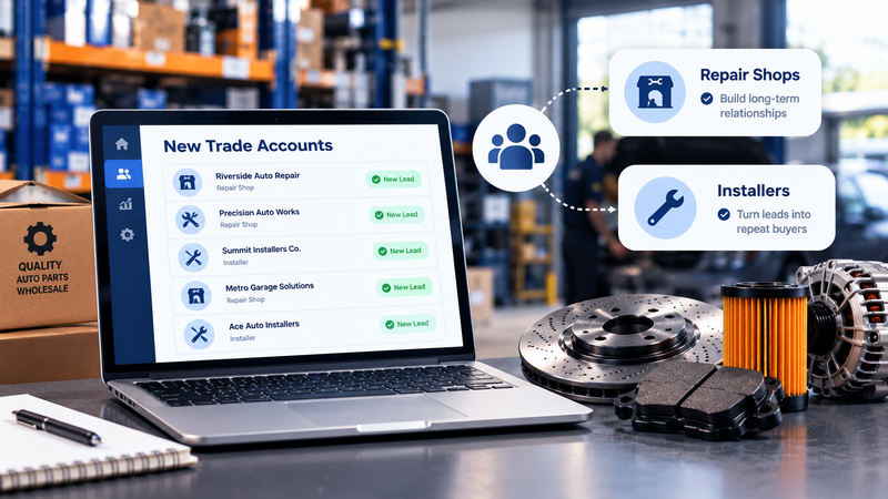 More trade accounts