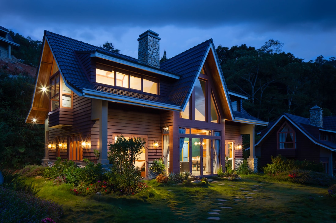 A modern residential home for sale